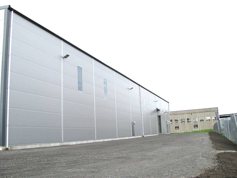 Stålhall som lagerbygning